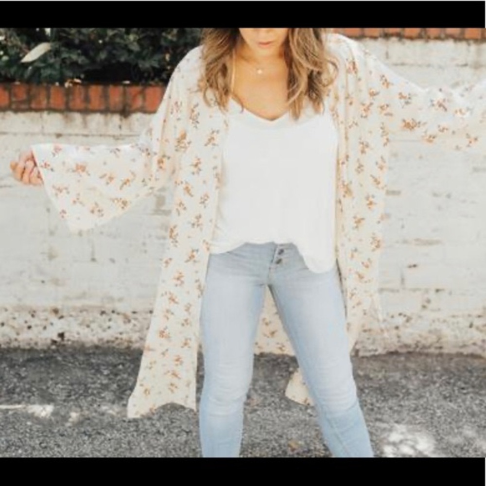 CJLA “Amber” Long Kimono